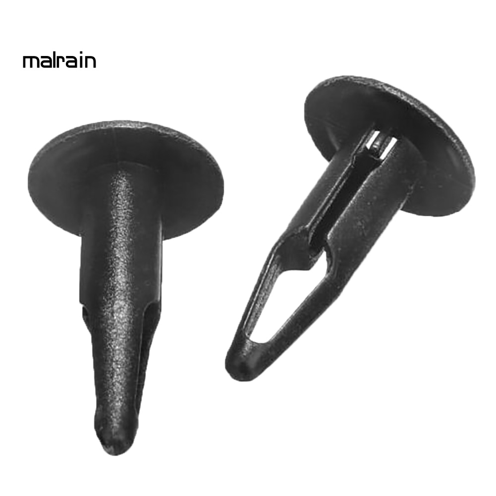 FENDER Bộ 100 Đinh Tán Bằng Nhựa Phụ Tùng Cho Xe Ô Tô