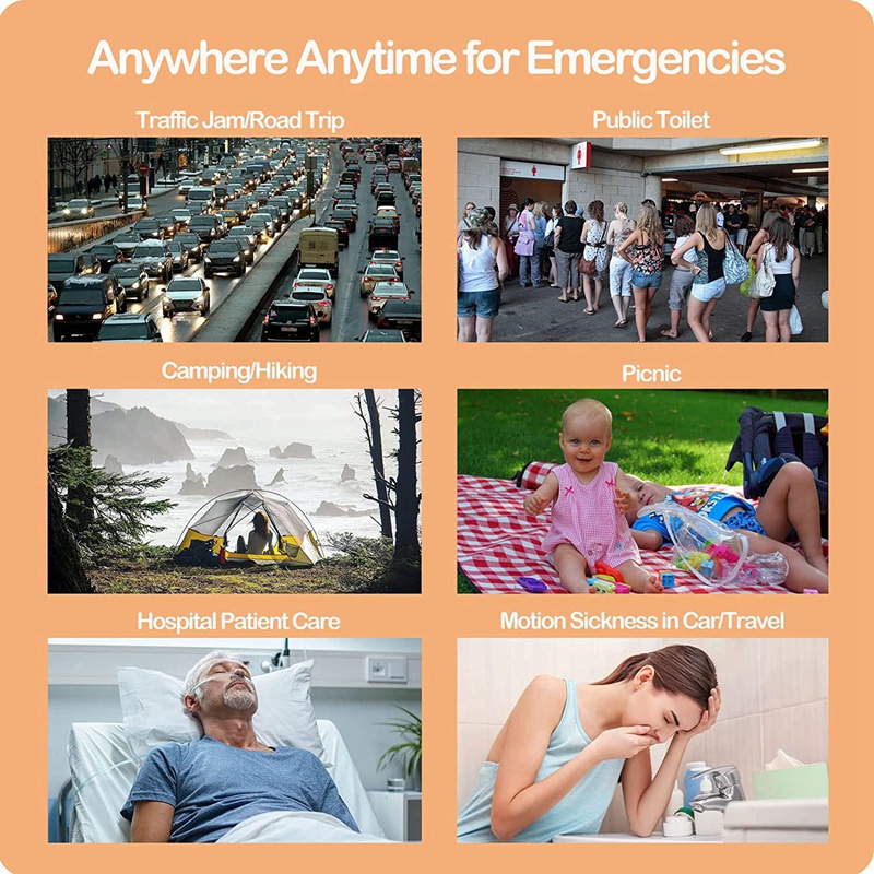 Bộ 20 Túi Đi Vệ Sinh Khẩn Cấp 700ML Dùng Một Lần Tiện Dụng Khi Đi Cắm Trại