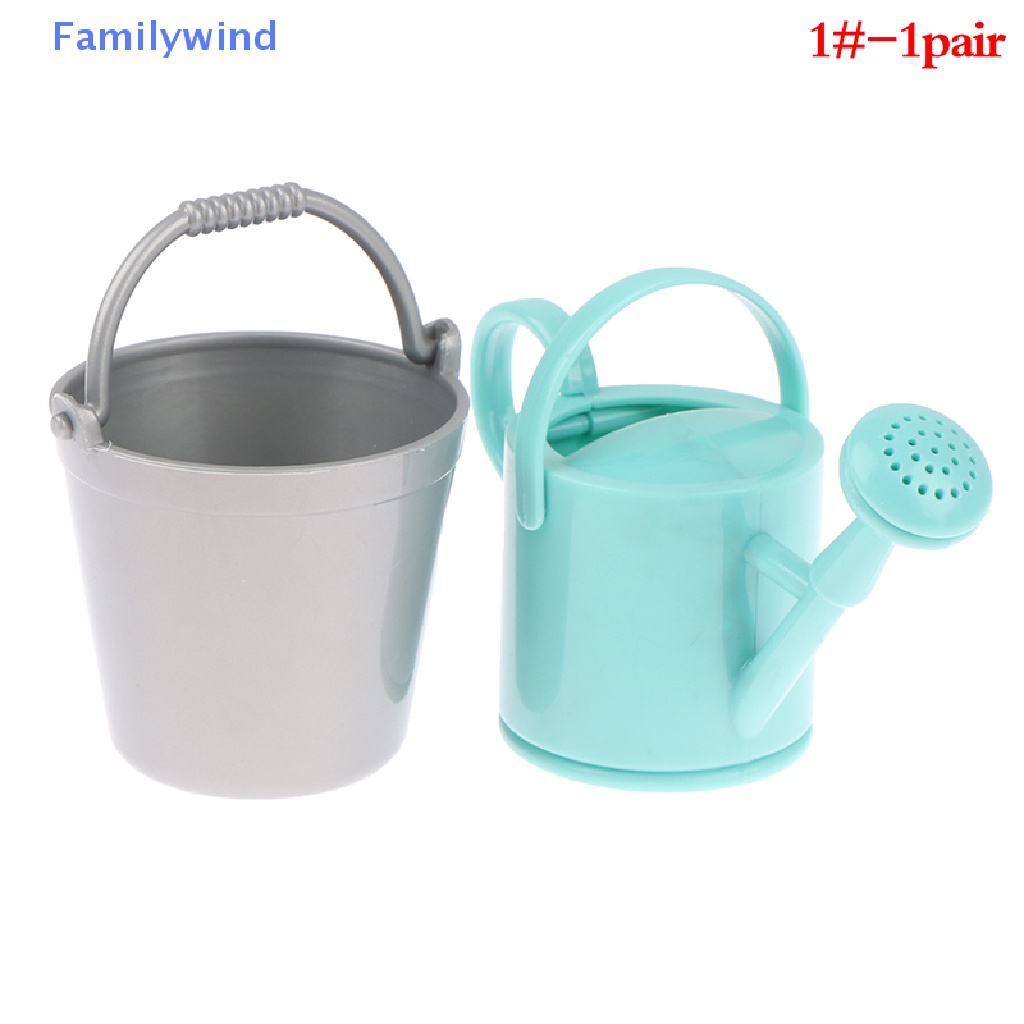 1 Bộ Bình Tưới Cây Dùng Trang Trí Nhà Búp Bê