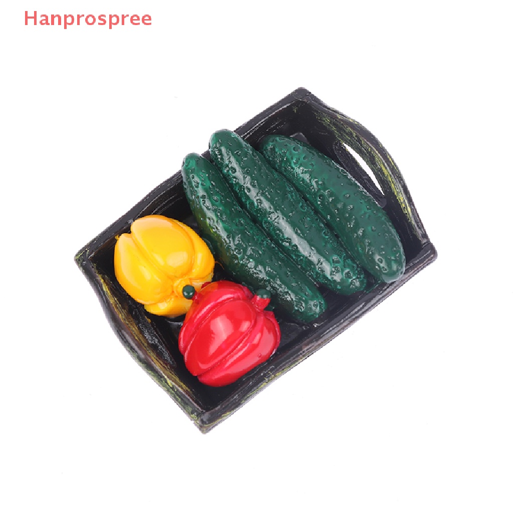 Rổ Đựng Trái Cây Và Rau Củ Mini Nhân Tạo Cho Nhà Búp Bê