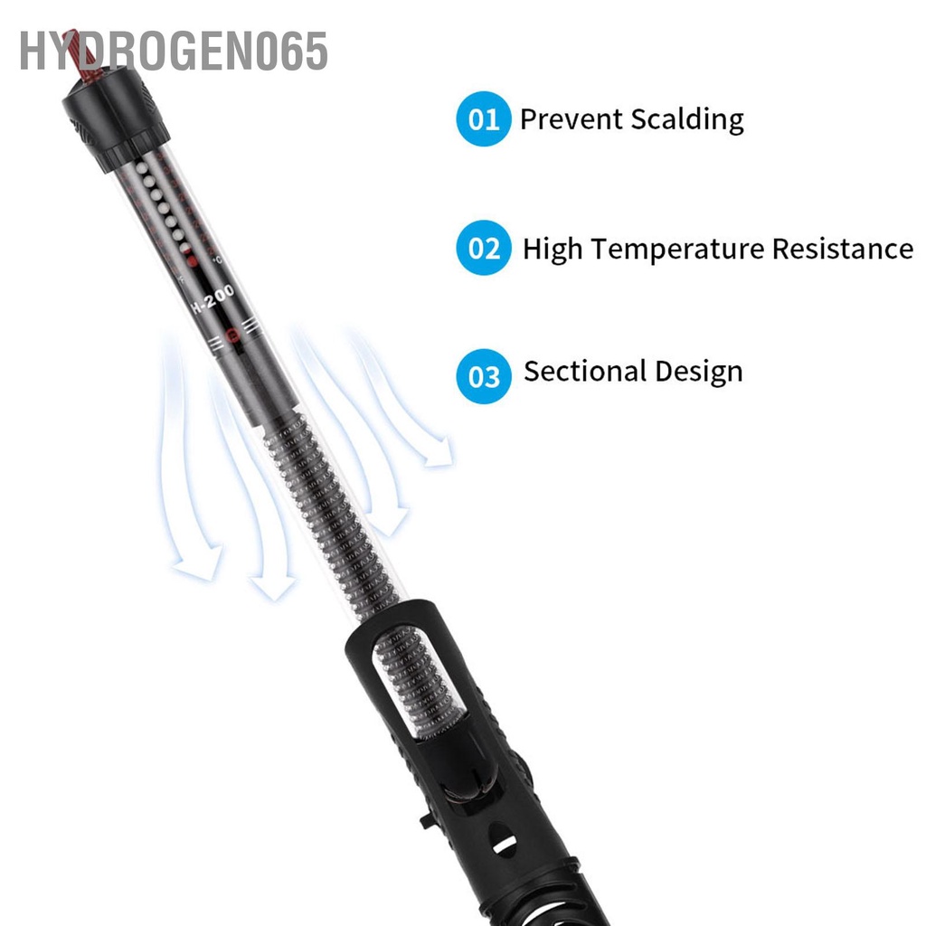 Thanh Làm Nóng Bể Cá 6 Đoạn Chịu Nhiệt Độ Cao Chống Nổ Có Thể Tháo Rời