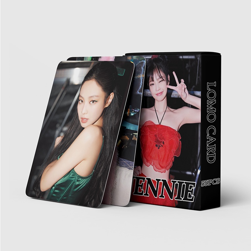 Hộp 55 Ảnh LOMO Card JENNIE BLACKPINK 2023