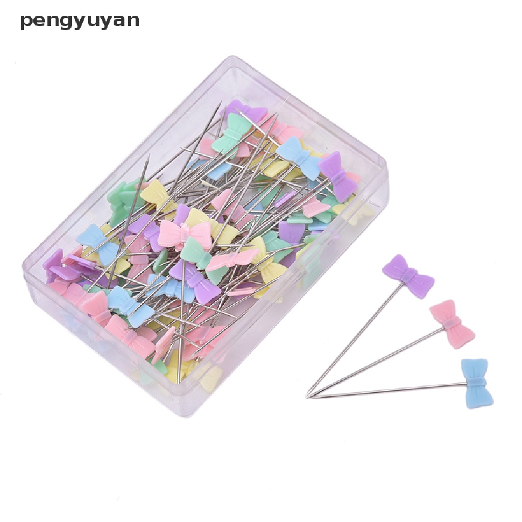 Bộ 100 Ghim Kim Khâu DIY Kèm Hộp Đựng Tiện Lợi