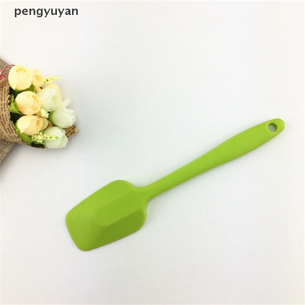 [pengyuyan] Muỗng Cao Su Silicone Làm Bánh Tích Hợp Chịu Nhiệt Độ Cao [Mới]