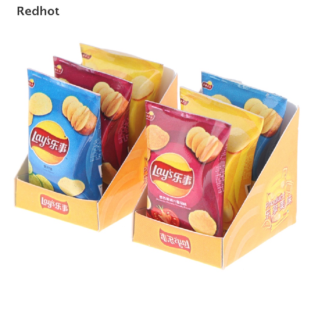 1 Bộ Đồ Chơi Khoai Tây Chiên Mini Tỉ Lệ 1: 12 Trang Trí Nhà Búp Bê