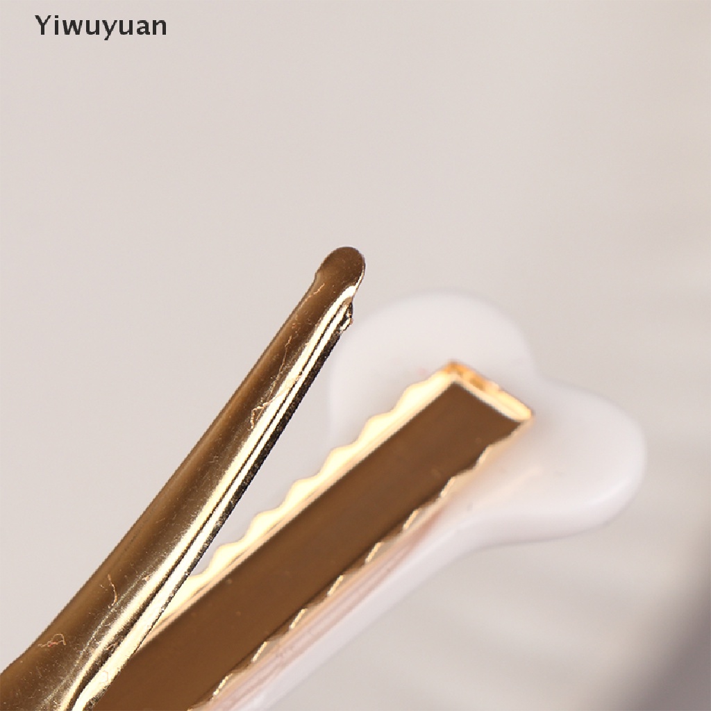 1 Cặp Kẹp Tóc Hình Xương Chó / Mèo Thời Trang Cho Nữ