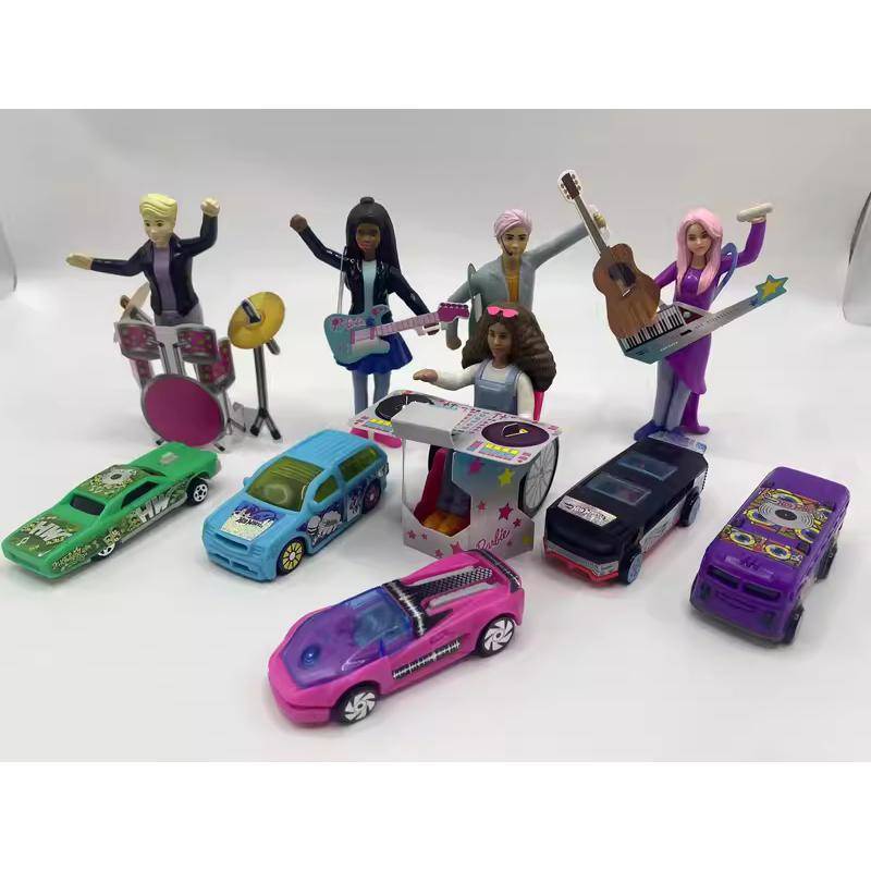 HOT WHEELS Búp Bê Barbie 2023 Bánh Xe Nóng Và Đồ Chơi Mcdonald 'S April