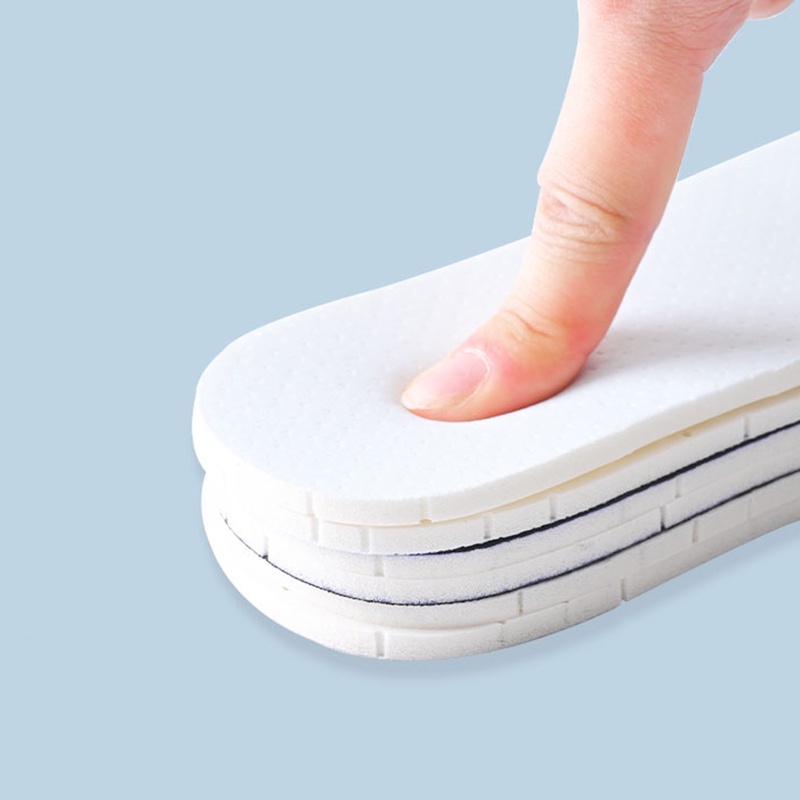 Set 2 Miếng Lót Giày Bằng Xốp Siêu Mềm Thoáng Khí Thoải Mái