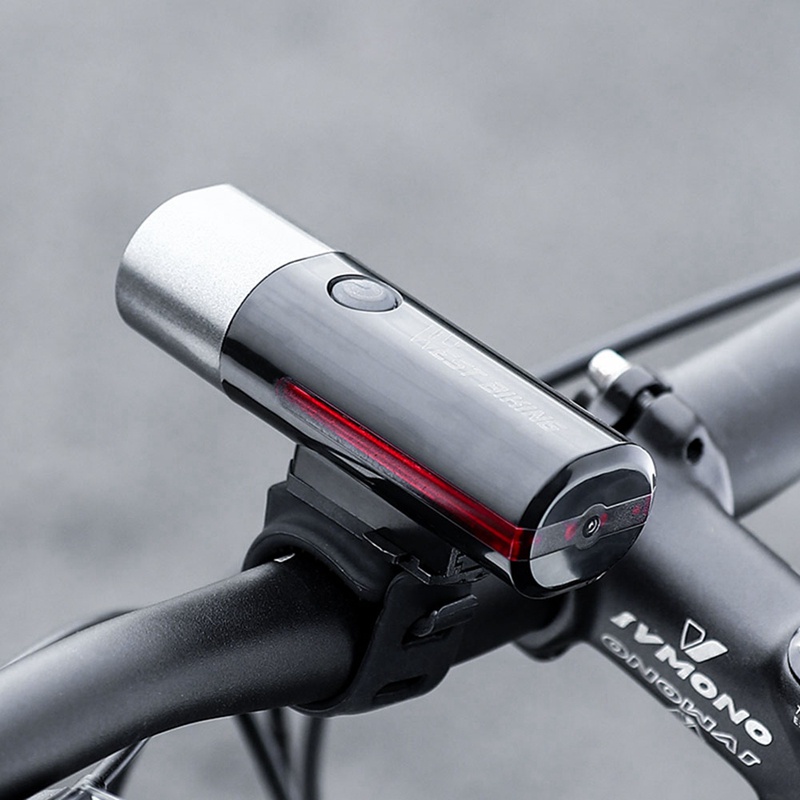 1 Bộ Đèn Pha LED Gắn Phía Trước Xe Đạp Sạc Cổng USB Chống Mưa