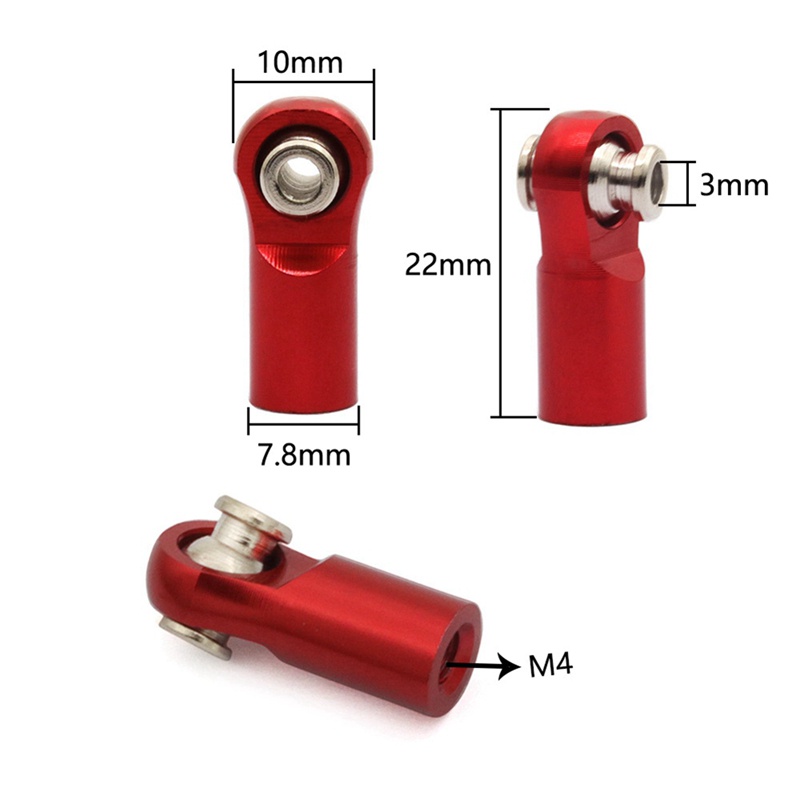 Thanh Kim Loại Kết Nối Màu Xanh Dương Cho Xe Hơi Điều Khiển Từ Xa 1 / 10 Arrma Granite SENTON VORTEKS Typhon