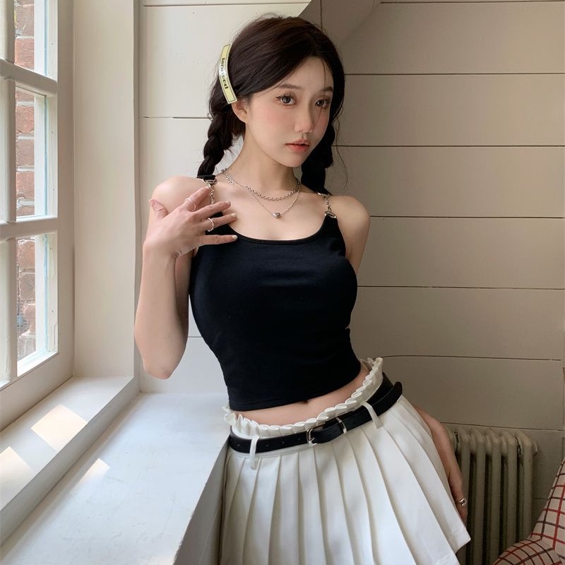 COZOK Áo Không Tay Dáng Ôm Thời Trang Quyến Rũ Cho Nữ