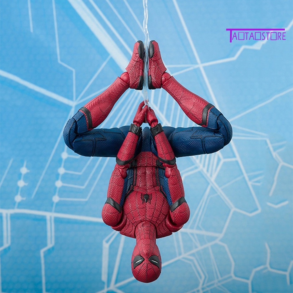 Mô Hình Người Nhện 15cm Có Thể Di Chuyển Được