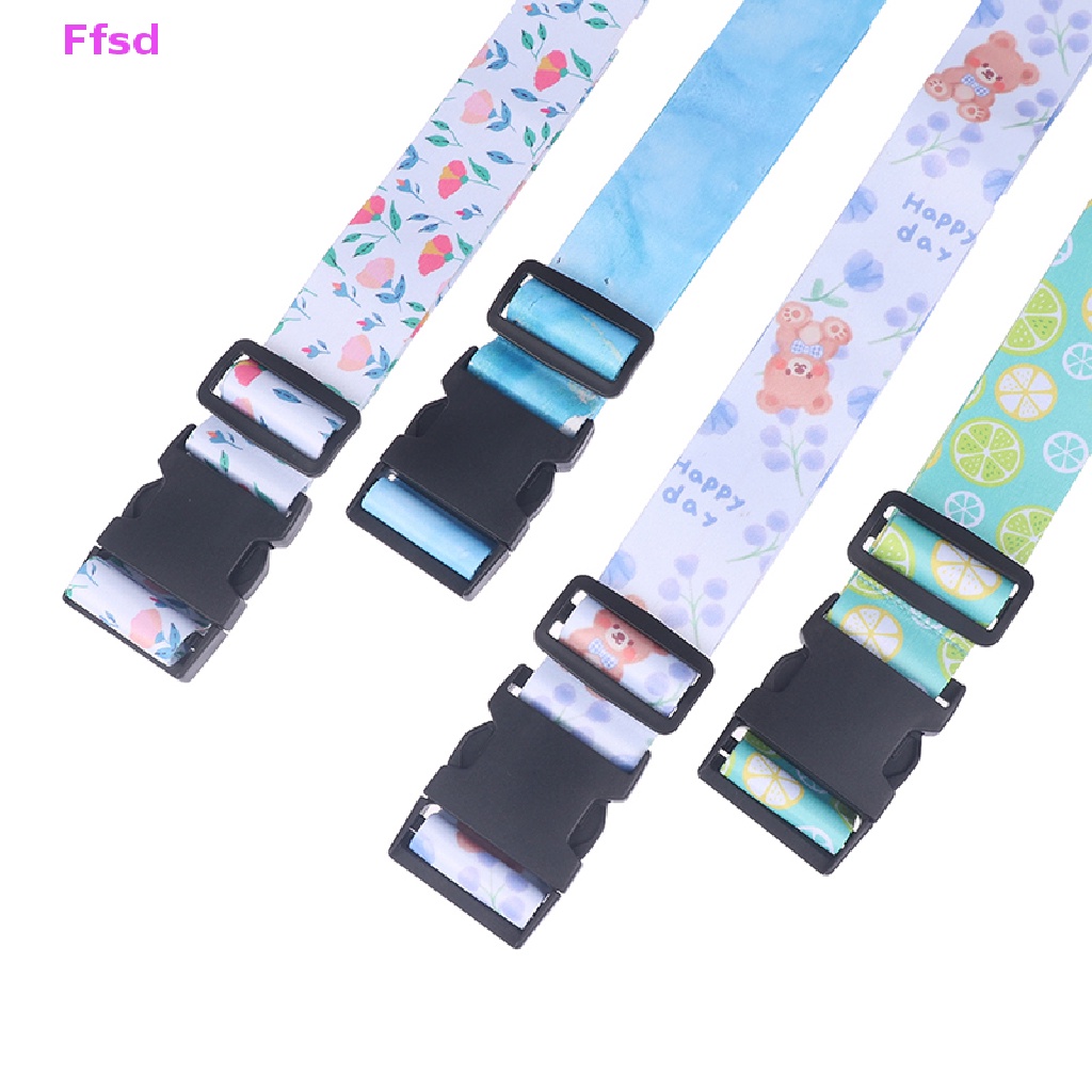 Dây Đai Hành Lý Du Lịch Dày Không Phai Màu Có Thể Điều Chỉnh