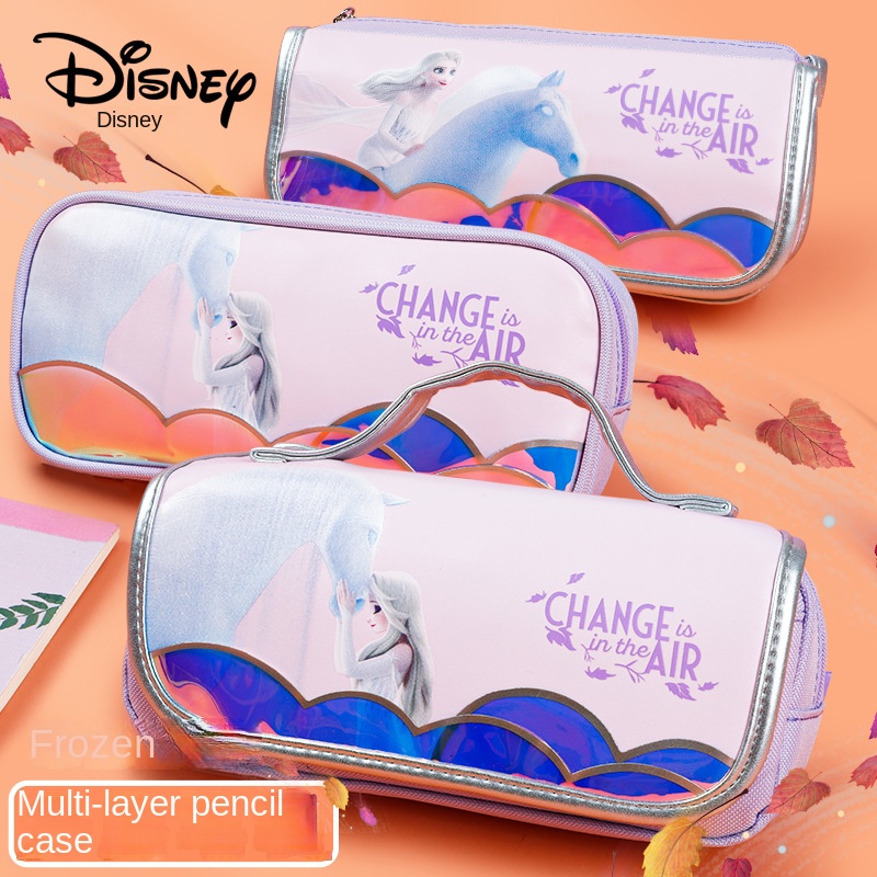 Túi Đựng Bút Chì Vẽ Tranh Sơn Dầu Hoạt Hình Disney Kích Cỡ Lớn Cho Nữ