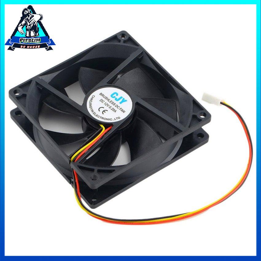 1Pc 12V 3 9Cm 90X25Mm 90Mm CPU Tản Nhiệt Quạt Dc Làm Mát 65 Cfm Chất Lượng Cao Nhanh Miễn Phí