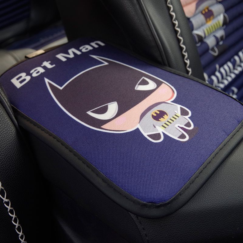 Đệm Cotton Lanh Lót Hộp Tỳ Tay Chống Trượt 9FPG Trang Trí Nội Thất Xe Hơi Thời Trang