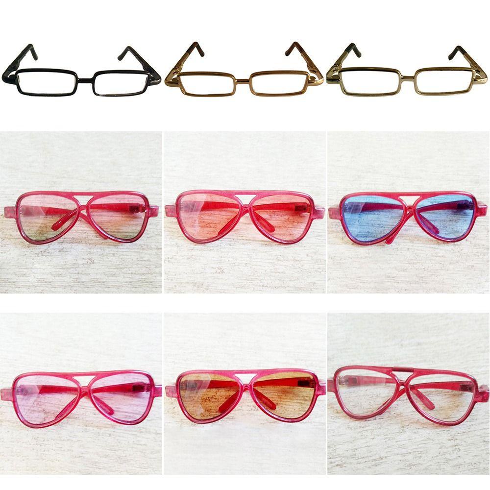 SUSANS Mắt Kính Gọng Oval Mini Dễ Thương Cho Búp Bê