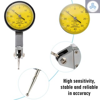 Shockproof Waterproof Leverage Dial Indicator and Mini Flexible Magnetic Base Holder Bracket Tool Kit