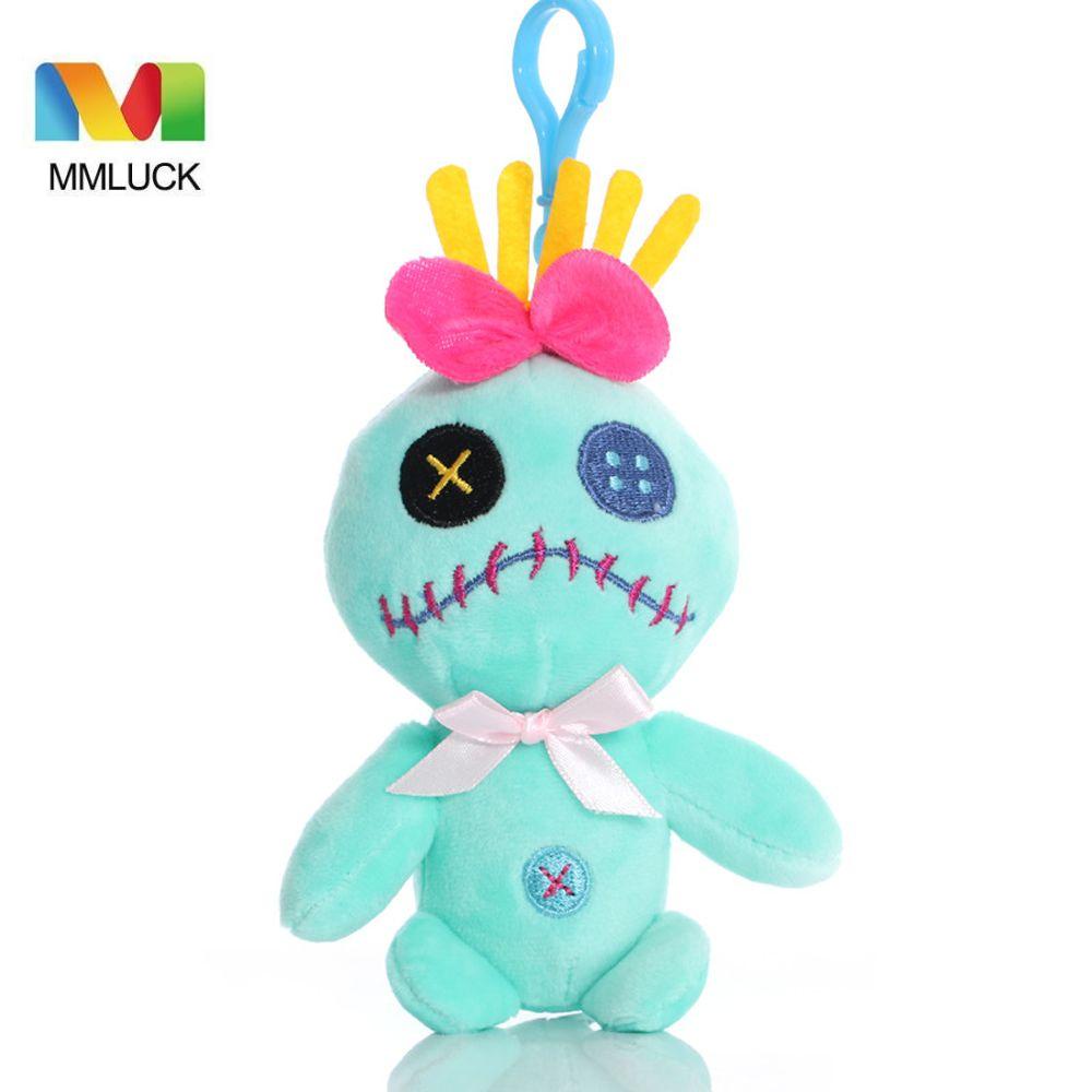 Móc Khóa Hình Búp Bê Stitch Nhồi Bông Đáng Yêu