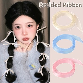 Dây cột tóc ruy băng thắt nơ ruy băng thời trang hàn quốc cho nữ