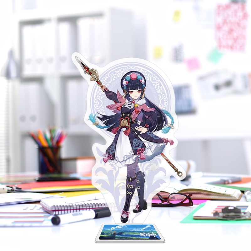 Giá Đỡ Mô Hình Nhân Vật Anime Genshin Va Chạm Margot3 Bằng Acrylic Trang Trí Bàn Làm Việc