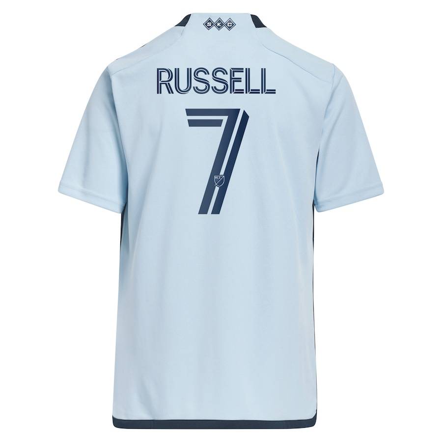 Fb russell Áo Thun Thể Thao Bóng Đá Ngắn Tay size Lớn Phong Cách kansas city