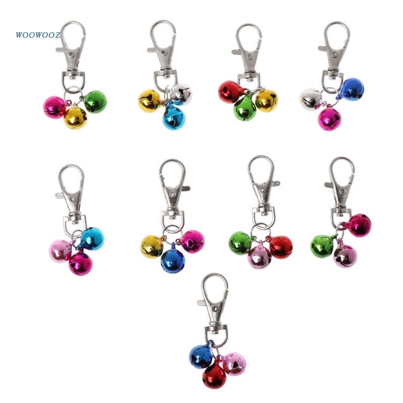 Chuông Nhỏ Nhiều Màu Sắc Kẹp Cổ Áo Thú Cưng