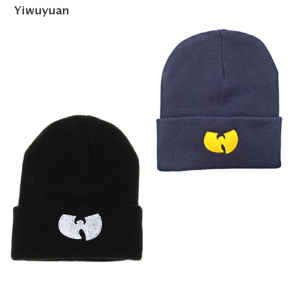 < Yiwuyuan > WU TANG CLAN Mũ beanie Dệt Kim Giữ Ấm Mùa Đông Phong Cách Hip-Hop Cho Nam Và Nữ   Giảm Giá Trên Bán Hàng