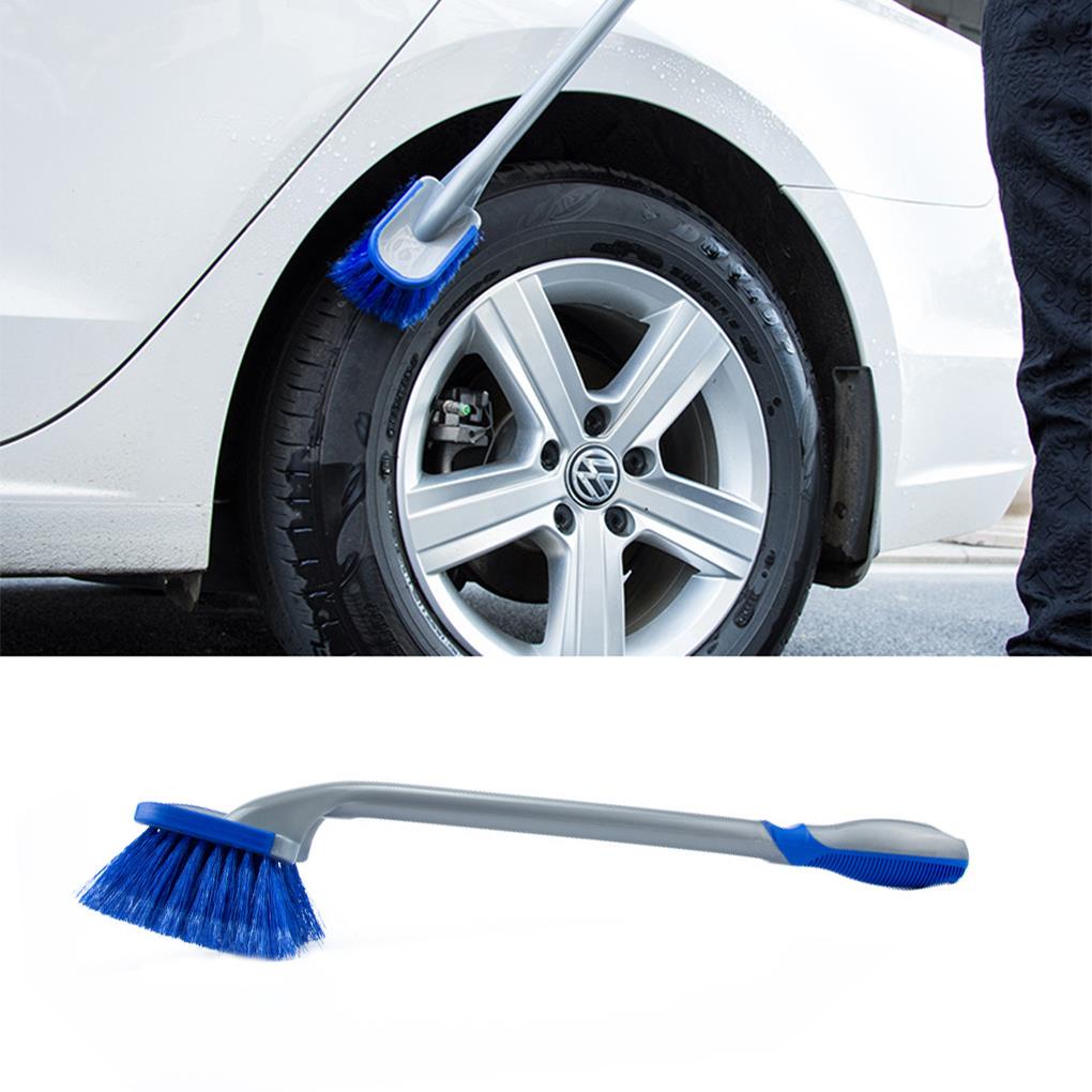 Bàn Chải Vệ Sinh Lốp Xe Hơi / Xe Máy Bằng PP Chống Trượt Cầm Tay Tiện Dụng