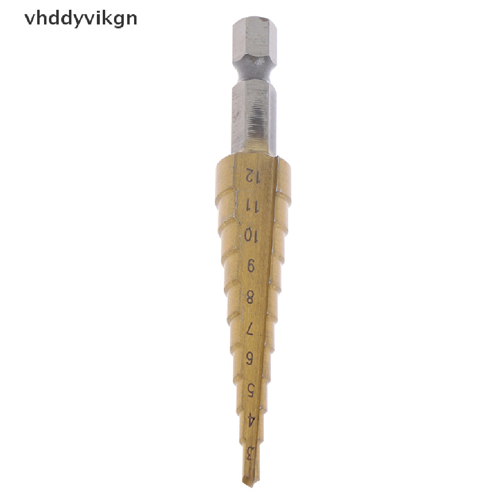 Mũi Khoan Kim Loại Tráng Men Lục Giác 3-12mm