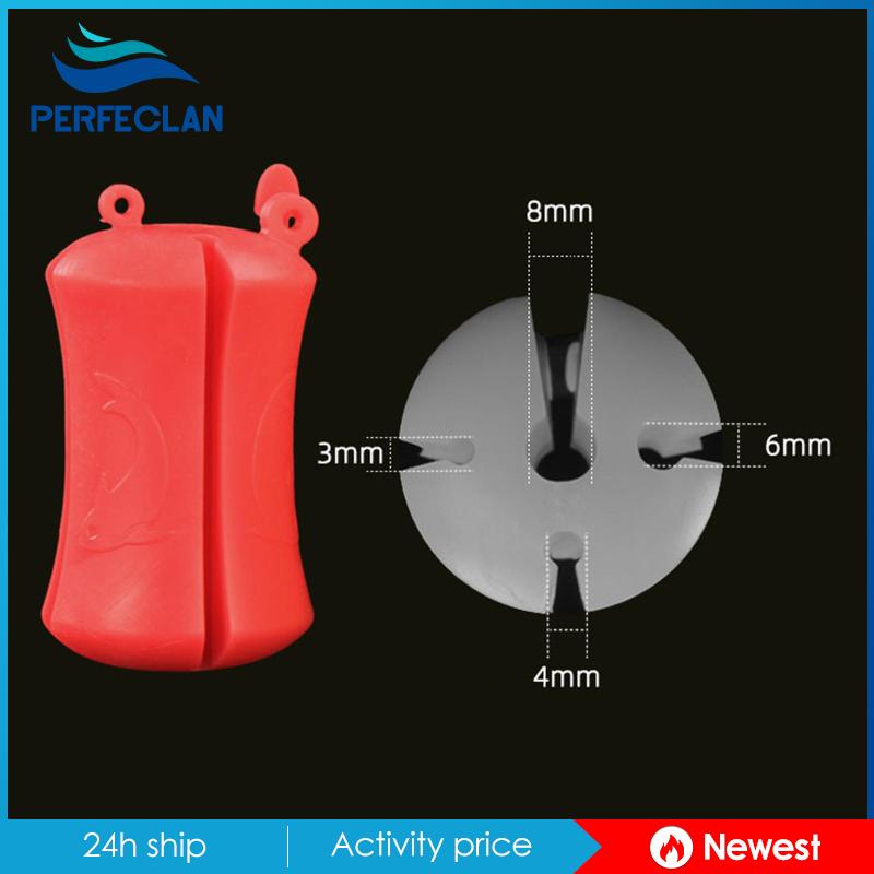 Set 4 Kẹp Cố Định Cần Câu Cá Bằng Silicon Mềm