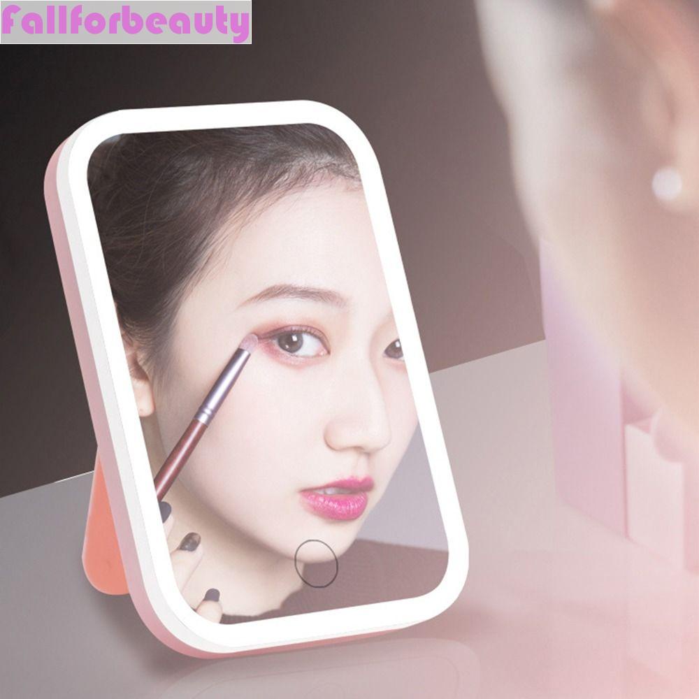 Gương Trang Điểm Tích Hợp Đèn LED Cảm Ứng Sạc USB Tiện Dụng