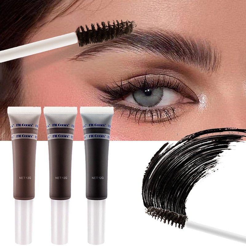 Kem Nhuộm Lông Mày 3 Màu Tùy Chọn Chống Nước Nhanh Khô Tiện Dụng