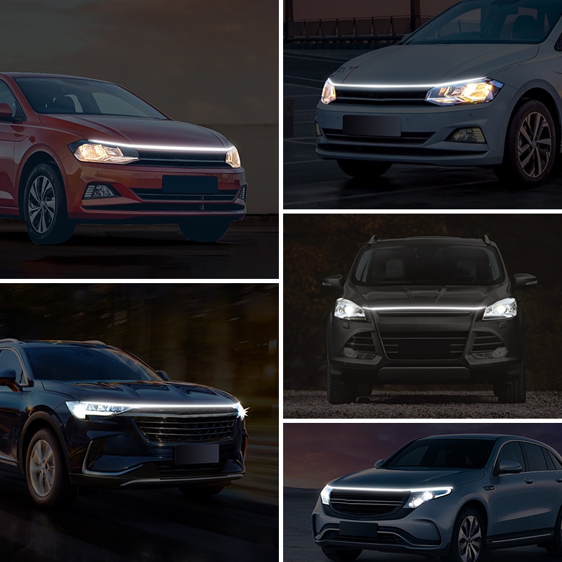 Dải Đèn LED Cảnh Báo Có Thể Uốn Cong Linh Hoạt Siêu Bền Trang Trí Cạnh Xe Hơi / Xe Tải