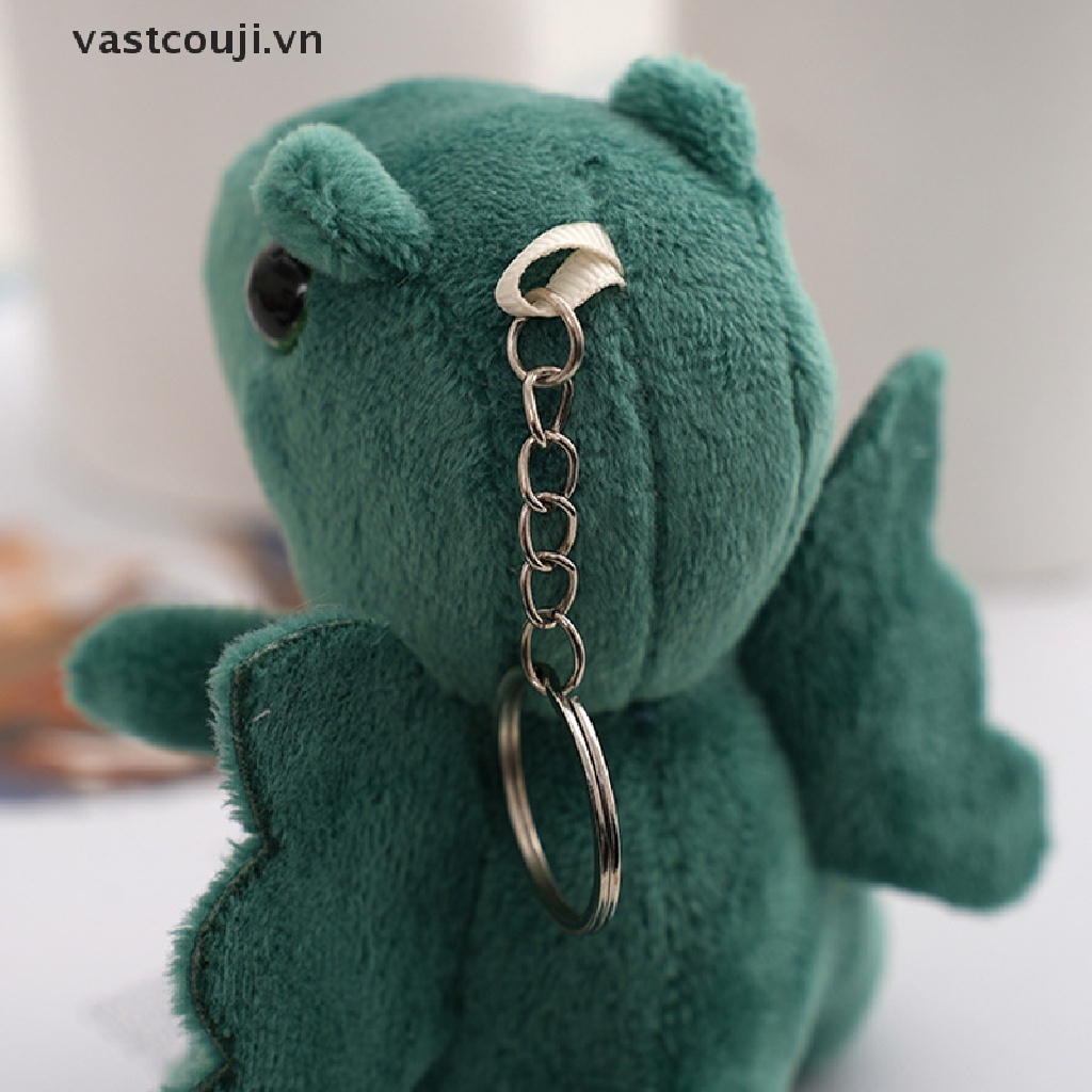 1 Móc Khóa Khủng Long Nhồi Bông Đáng Yêu 12cm