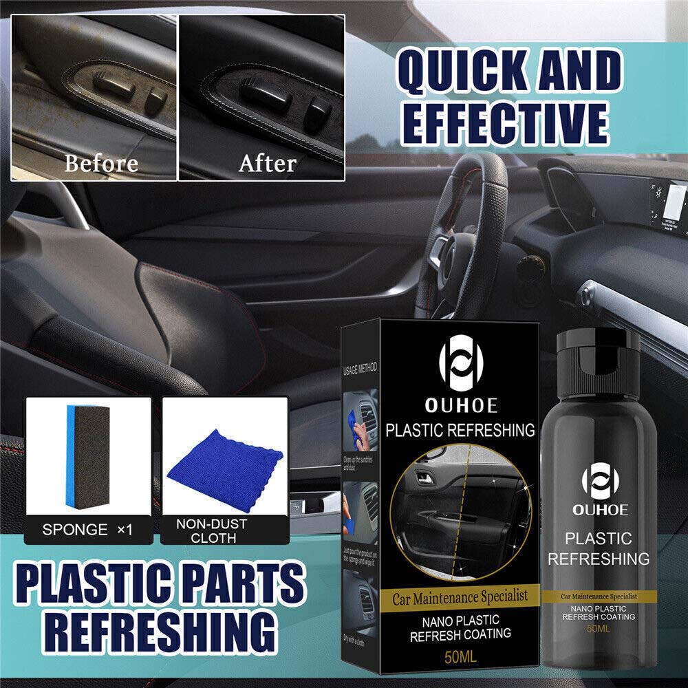 Car Plastic Revitalizing Coating Agent Refreshing Refurbish For Auto Part