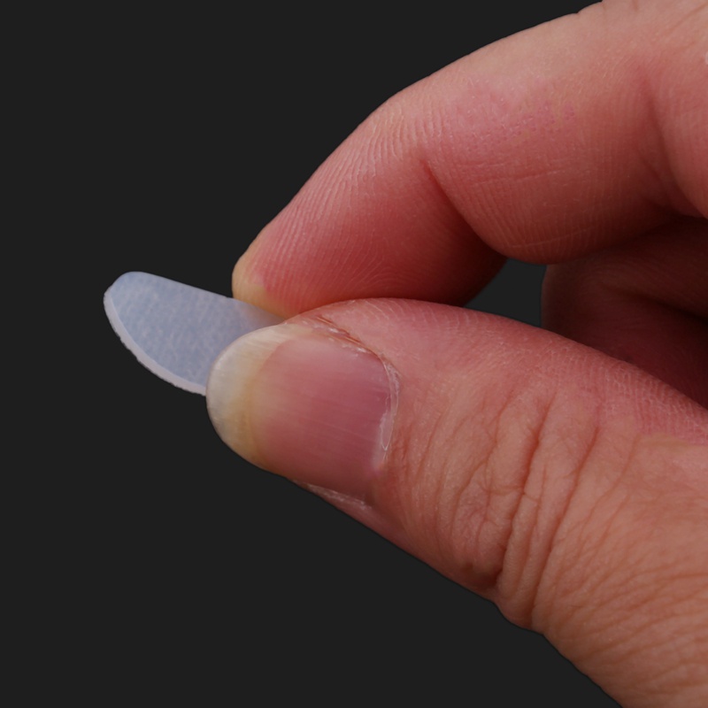 Bộ 18 Cặp Đệm Mũi Dán Kính Mắt Bằng Silicone Trong Suốt Chống Trượt 1.5Mm