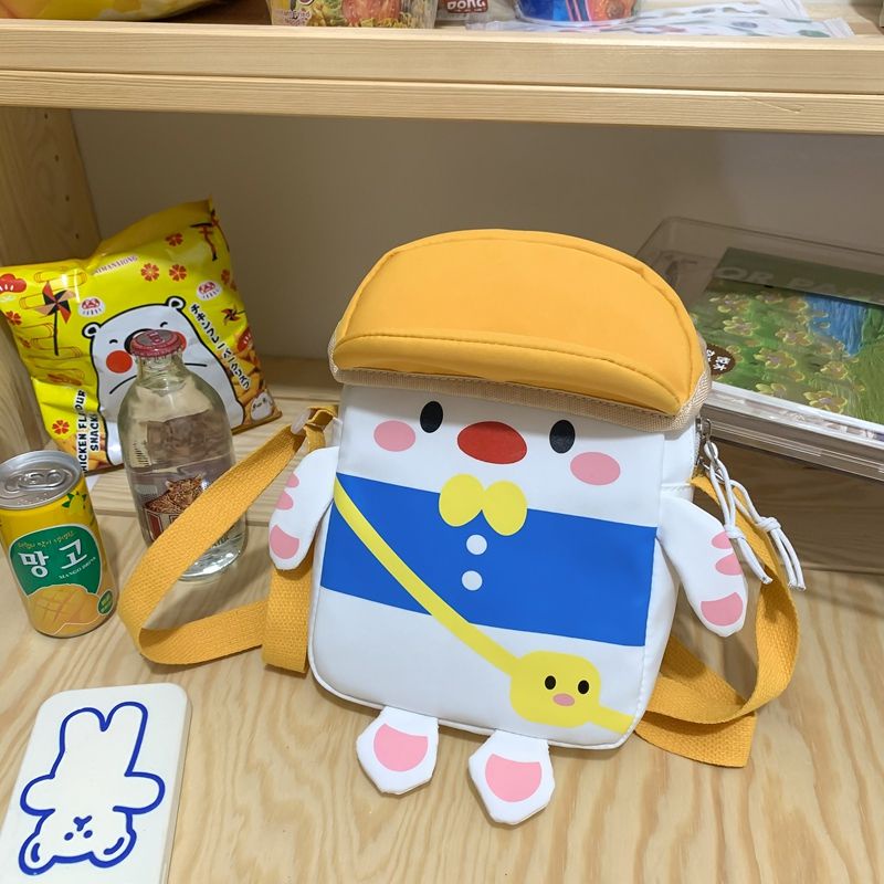 Túi Đeo Vai Nhỏ Bằng Vải nylon Phong Cách Mới 2023 Dễ Phối Đồ Dành Cho Bé Trai Bé Gái mob