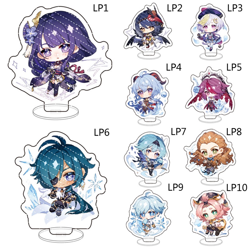 Mô Hình Nhân Vật Anime Margot3 Genshin Va Chạm Đứng Bằng Acrylic Trang Trí Bàn Làm Việc