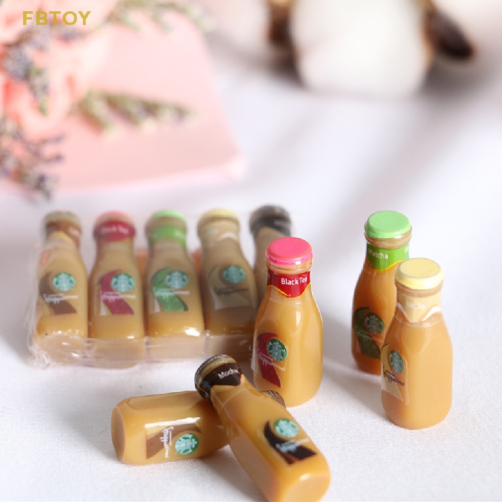 Set 1 / 5 Chai Nước Mini Tỉ Lệ 1 / 12 Cho Bé Chơi Đồ Hàng