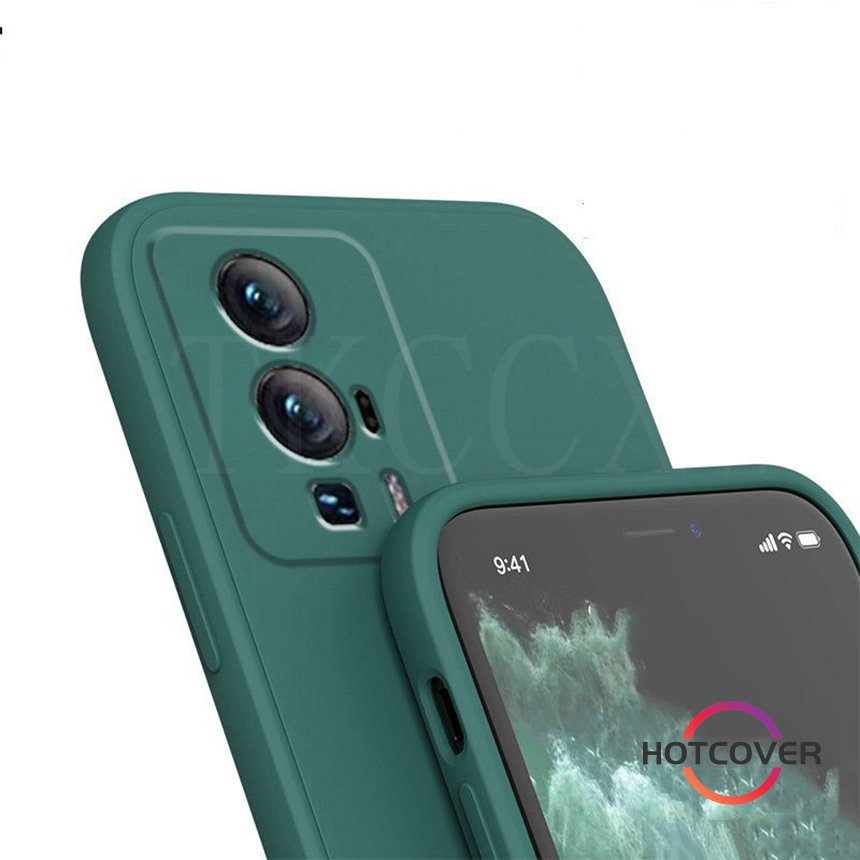 Ốp Điện Thoại silicone Màu Trơn Cho Redmi K60E K60 K50 Pro K50 Ultra K40S 12C