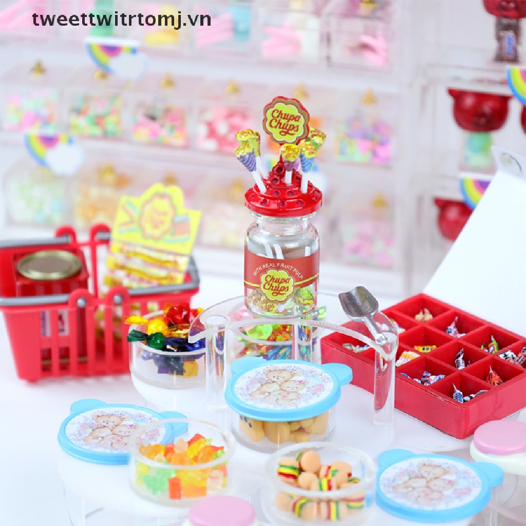 Hộp Đựng Kẹo Đồ Chơi Mini Cho Nhà Búp Bê