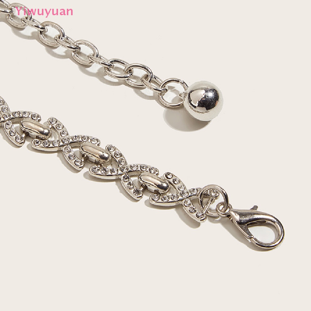 Thắt Lưng Dây Xích Kim Loại Thời Trang Mới Cho Nữ