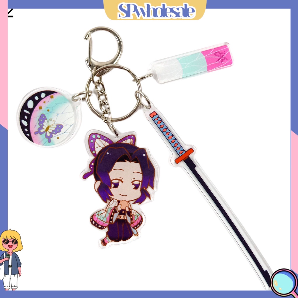 <SPwholesale> Mô Hình Nhân Vật Hoạt Hình Demon Slayer Bằng Acrylic