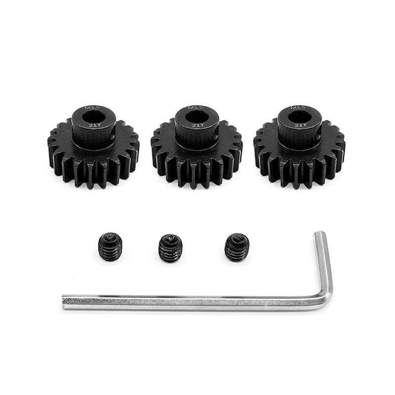 Set 3 Mô Đun Bánh Răng M1.5 Modulus 8.0 Lỗ Bên Trong Bằng Thép Chrome 11-30T Cho Xe Hơi Điều Khiển Từ Xa M5