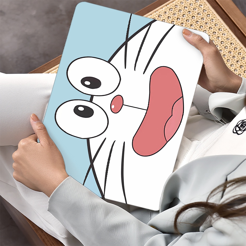 Ốp Bảo Vệ Máy Tính Bảng Bằng Nhựa Cứng In Họa Tiết 3D Kèm Bàn Phím Cho MacBook Air 13.6 inch Pro 14 16 13 A2681  2022