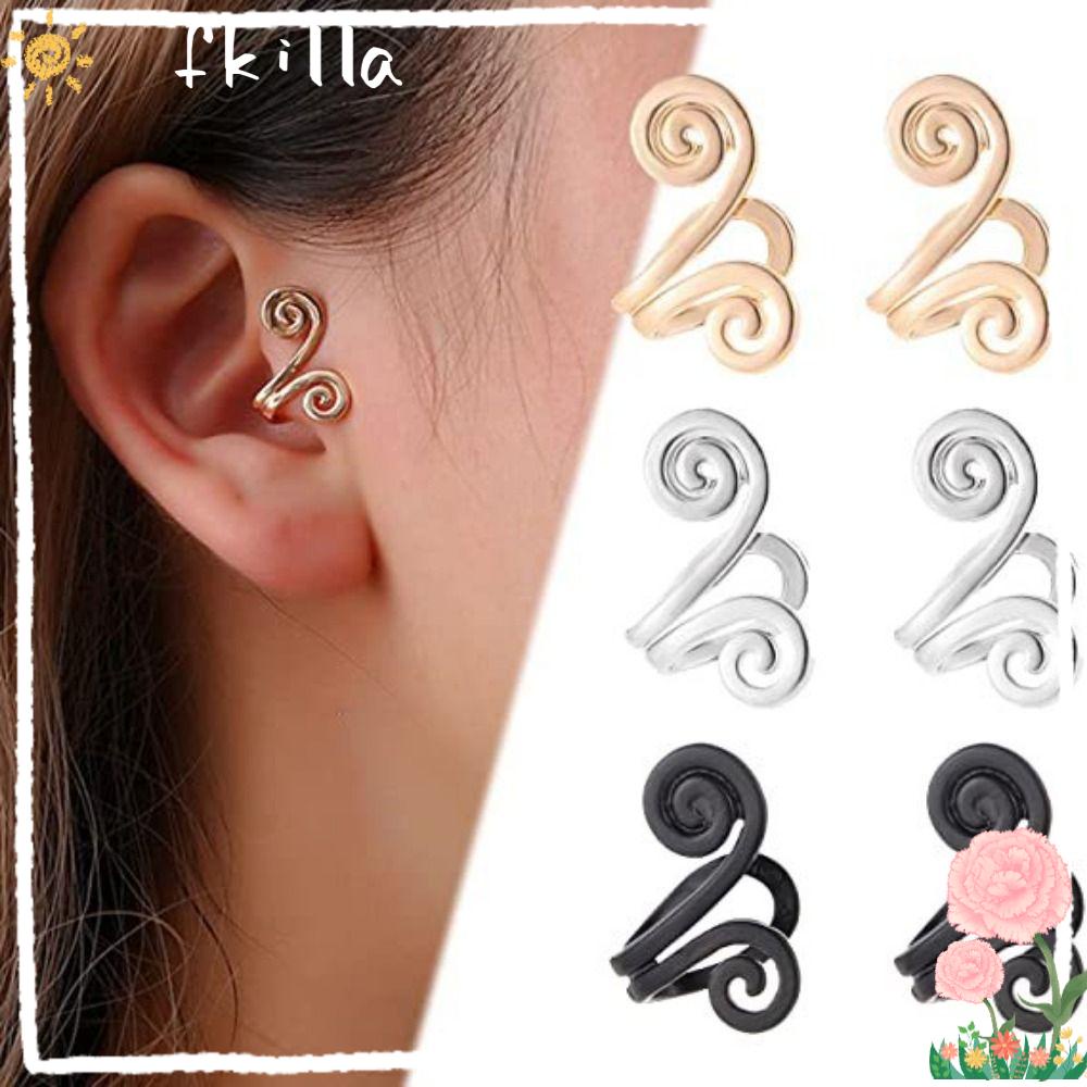 Set 5 Đôi Khuyên Tai Bấm Huyệt Thời Trang Unisex