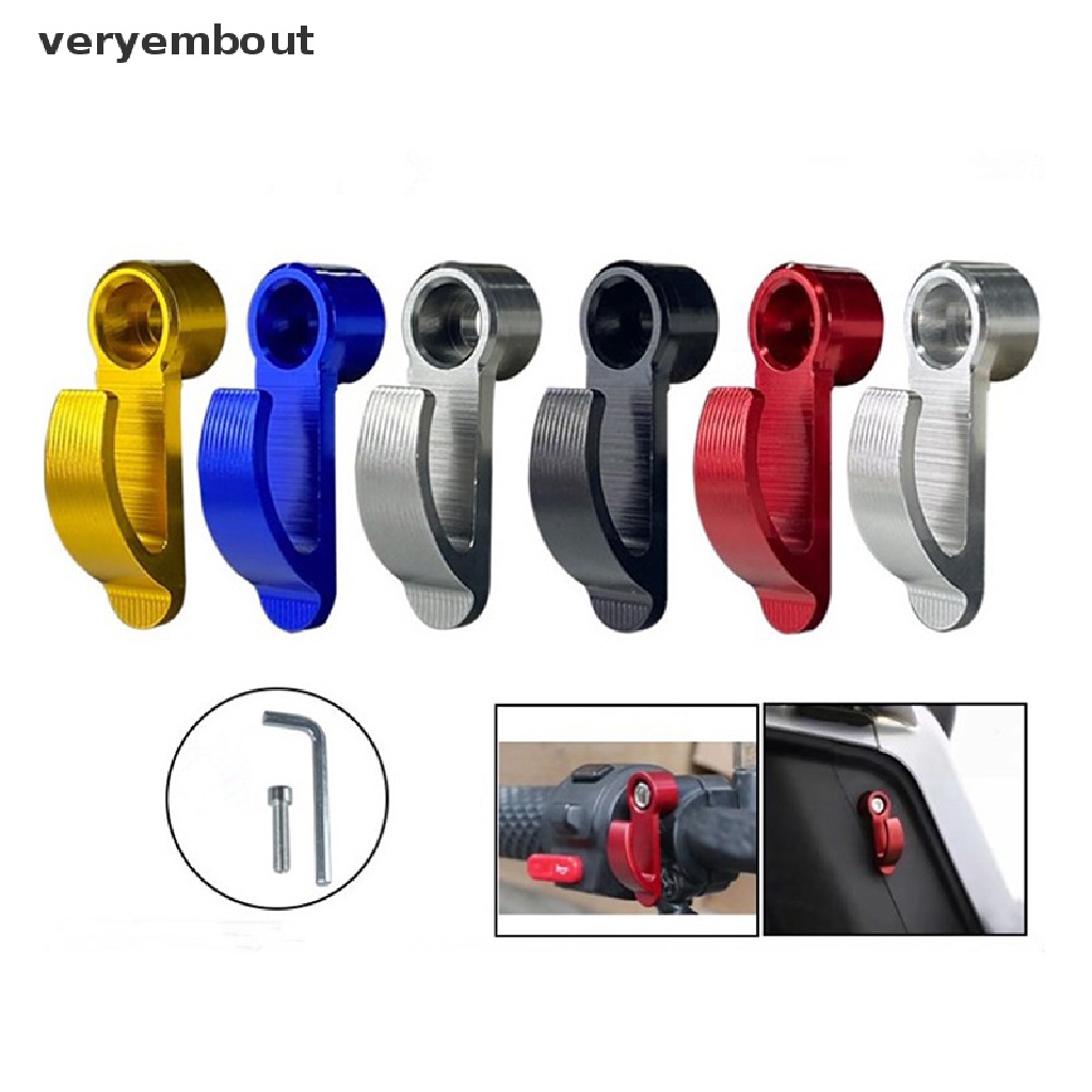 Móc Treo Túi Xách Mũ Bảo Hiểm Bằng Hợp Kim Nhôm CNC Thông Dụng Cho Xe Máy