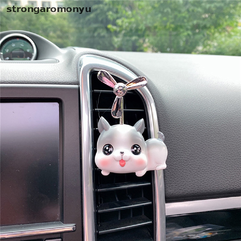 Kẹp Khuếch Tán Hương Thơm Xe Hơi Hình Mèo Dễ Thương