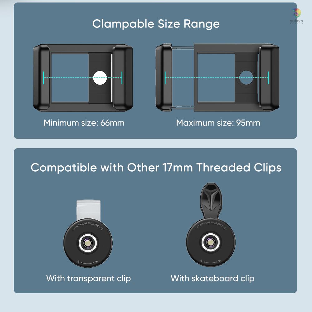 Kính Hiển Vi Di Động Đa Năng Với 6 Đèn LED Không Cần APP Với CPL Cho Quan Sát Hàng Ngày